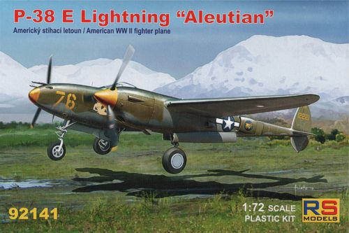 Model kit 1/72 Lockheed P-38E 'Aleutian Lightning' (RS Models)