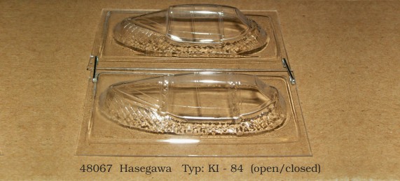 Vacu Canopy 1/48 Ki-84 open/closed (HAS) (Rob Taurus)