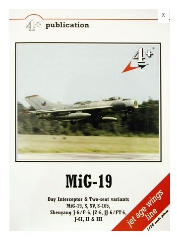 Aircraft books MiG-19 & 19S (4+ PUBLICATIONS)