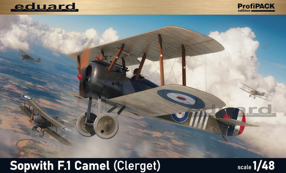 Model kit 1/48 Sopwith F.1 Camel (Clerget) ProfiPACK edition (Eduard kits)