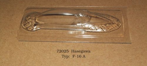 Vacuum-molded lantern 1/72 General-Dynamics F-16A (designed to be used with Hasegawa kits)