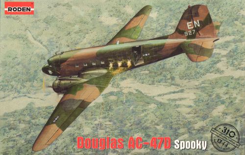 Model kit 1/144 Douglas AC-47D Spooky Gunship (Roden)