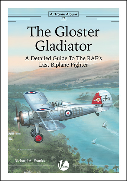 Aircraft books AA-12 Airframe Album No 12 - The Gloster Gladiator-A Detailed Guide To The RAF's Last Biplane Fighter