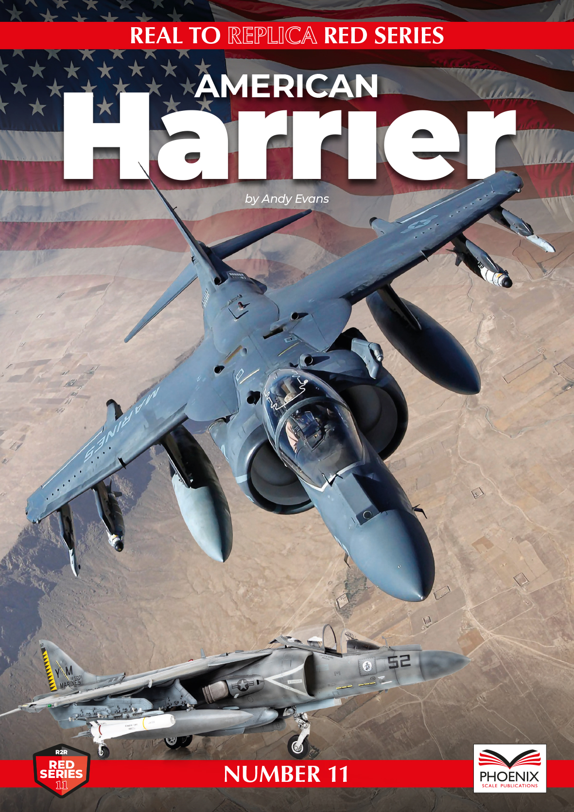 Aircraft books McDonnell-Douglas AV-8 America's Harrier (Phoenix Scale Publications)