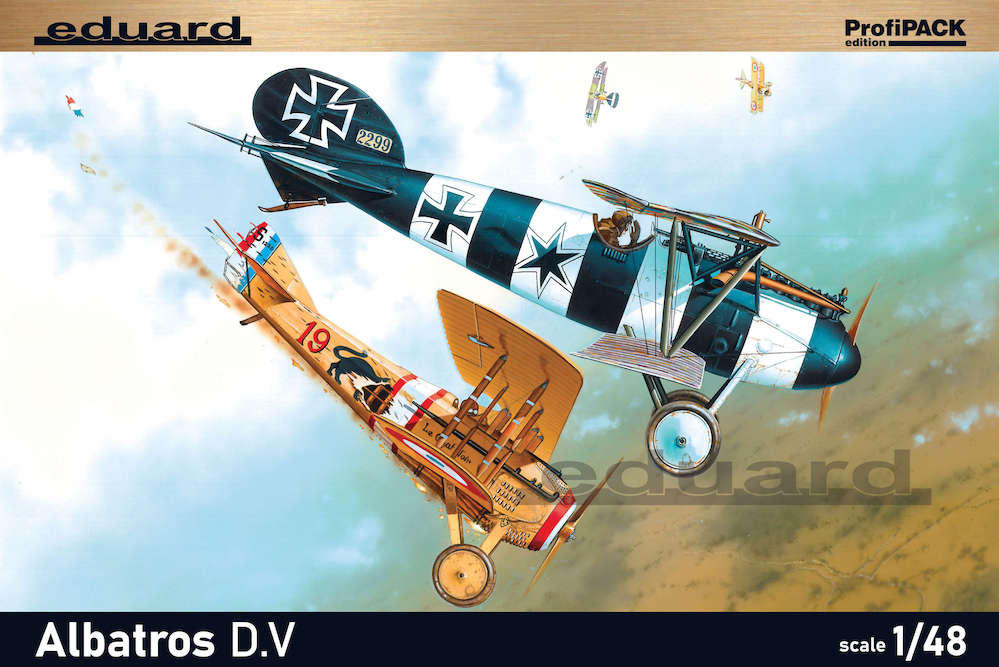 Model kit 1/48 Albatros D.V 1/48 ProfiPack edition (Eduard kits)