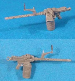 Additions (3D resin printing) 1/48 Machine Guns german MG 81(Vector) 