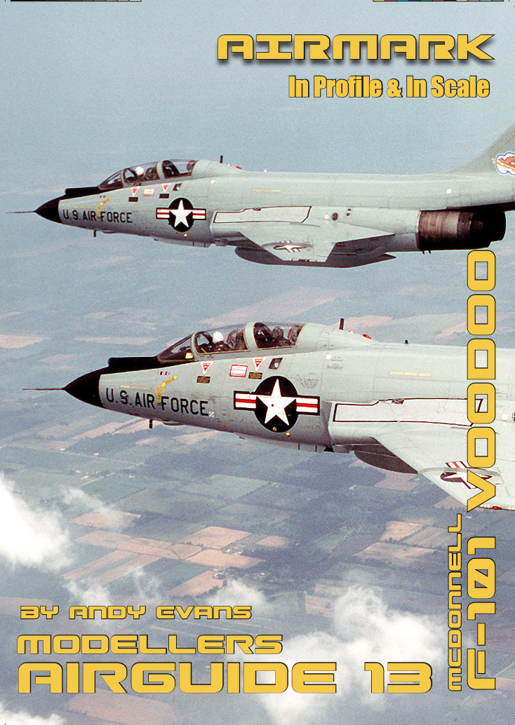 Aircraft books McDonnell F-101 Voodoo by Andy Evans (Airmark)