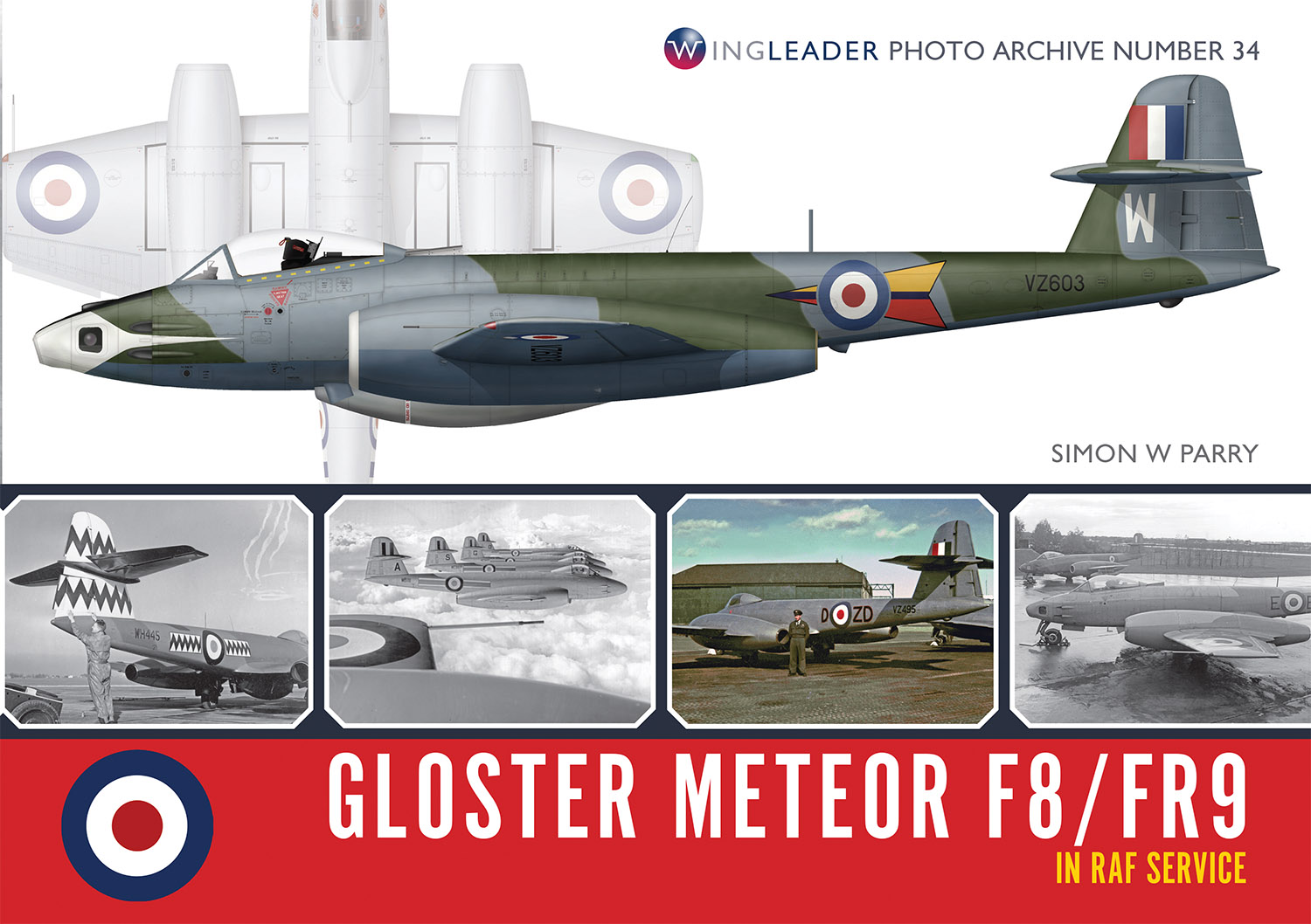 Aircraft books Gloster Meteor F.8/FR.9 in RAF Service (Wingleader)