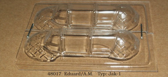 Vacu Canopy 1/48 Yak-1 (EDU/A.M.) (Rob Taurus)