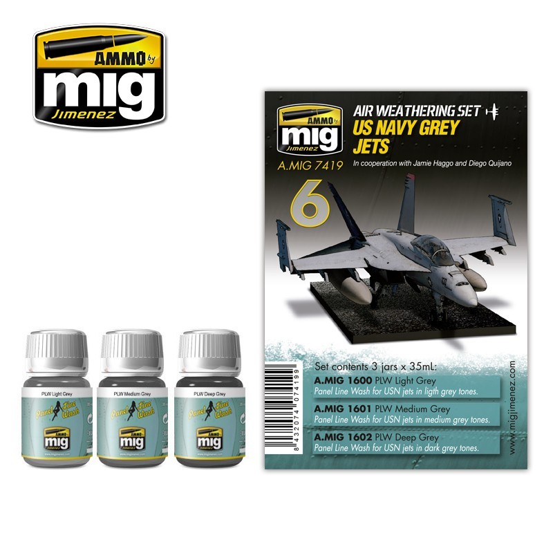 US Navy Grey Jets (Ammo Mig)