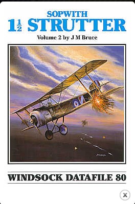 Aircraft books Sopwith 1½ Strutter(Albatros Productions)