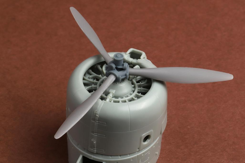 Additions (3D resin printing) 1/48 Douglas SBD-1/3 Dauntless Propeller set (with hub) Includes cast resin blades and 3D printed hub (designed to be used with Academy and Accurate Miniatures kits)