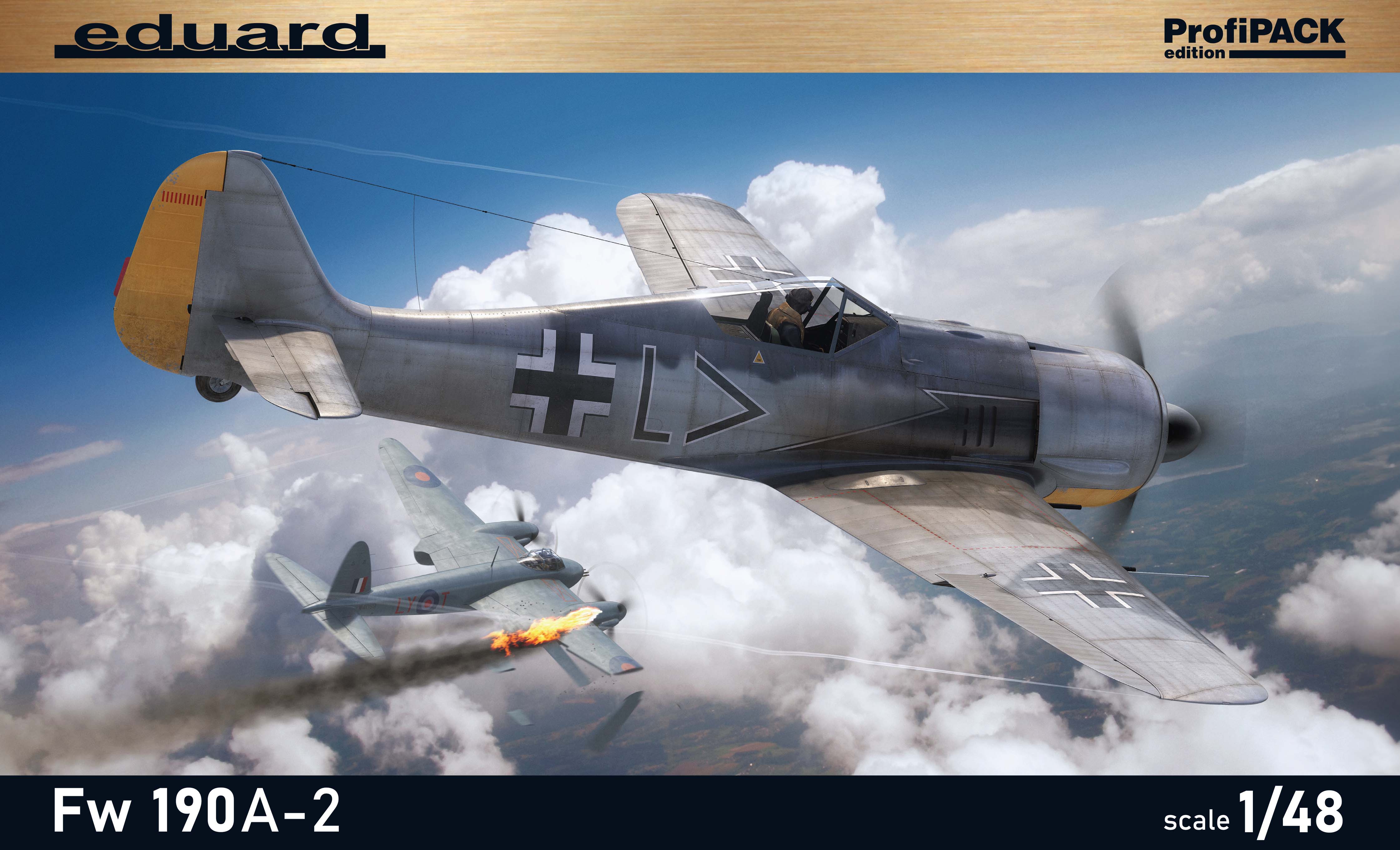 Model kit 1/48 Focke-Wulf Fw-190A-2 ProfiPACK edition kit (Eduard kits)