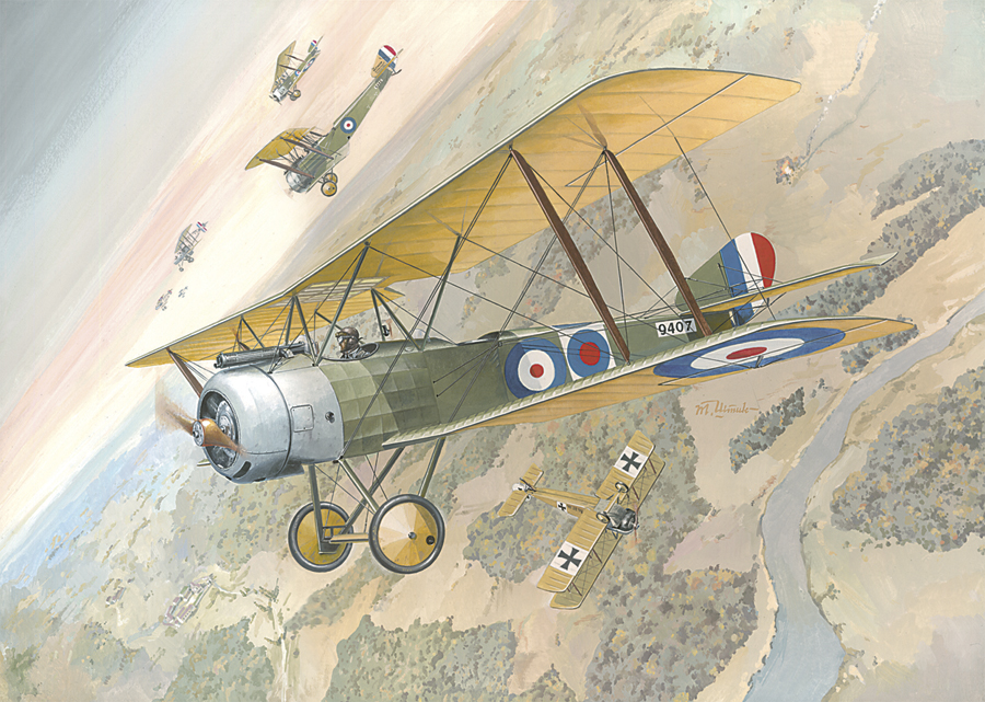 Model kit 1/32 Sopwith 1½ Strutter WWI Fighter, 1916/17 (Roden)