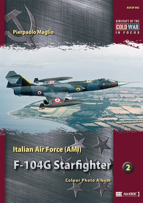Aircraft books Italian Air Force F104G Starfighter, Color photo Album No.2 (Airdoc)