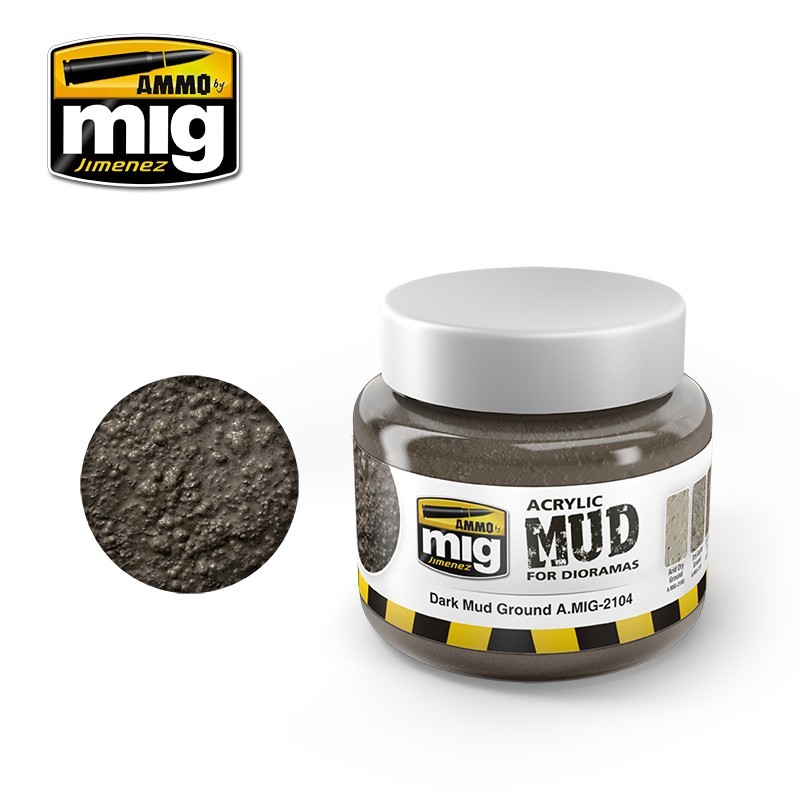 Dark Mud Ground (250mL) (Ammo Mig)