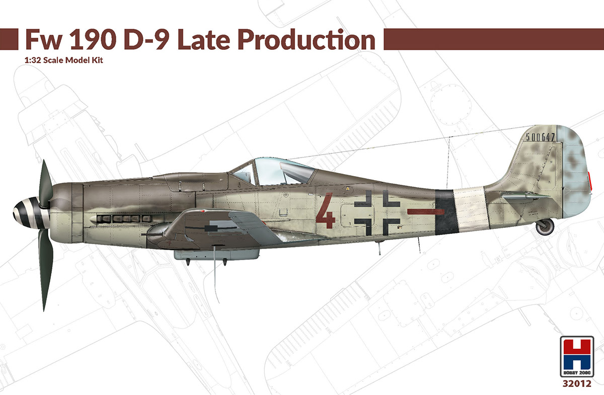 Model kit 1/32 Focke-Wulf Fw-190D-9 Late Production HASEGAWA+CARTOGRAF+MASKS (Hobby 2000)  (Hobby 2000)