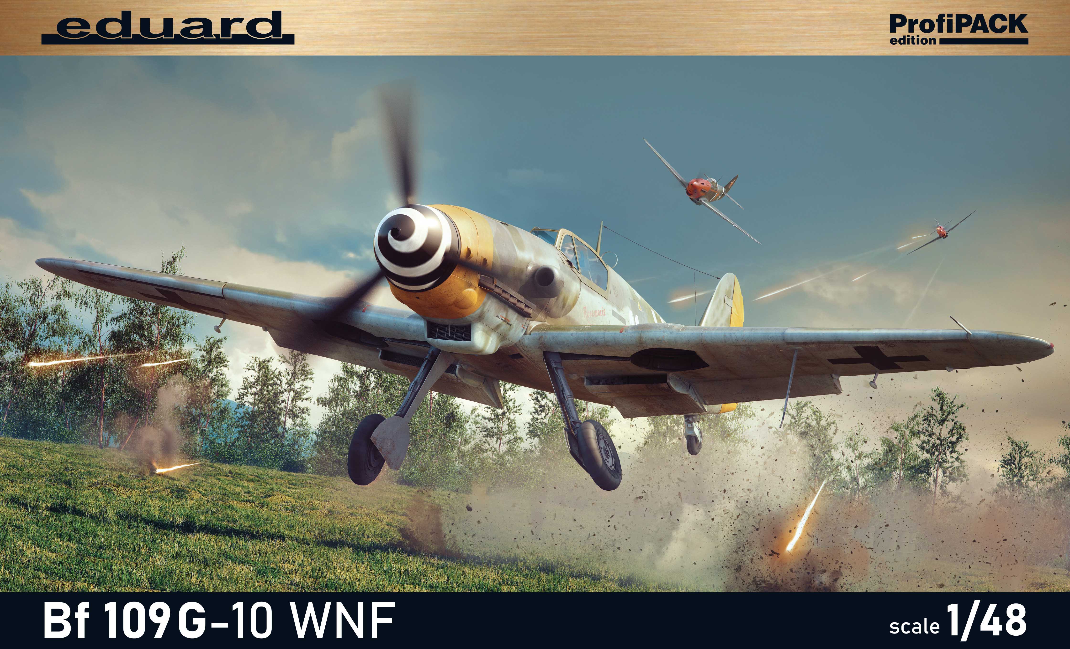 Model kit 1/48 Messerschmitt Bf-109G-10 WNF/Diana (Eduard kits)