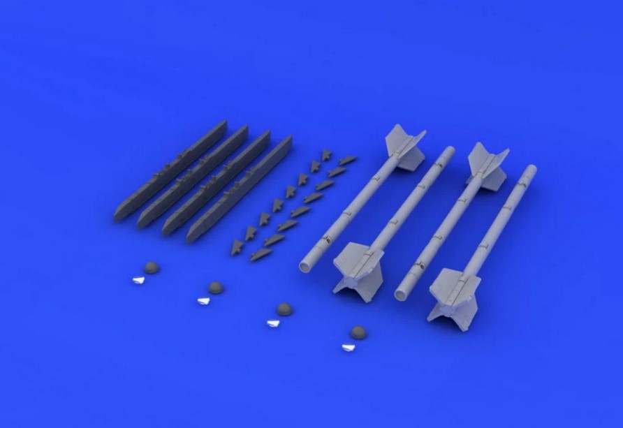 Additions (3D resin printing) 1/48 R-3S / AA-2 Atoll-A 