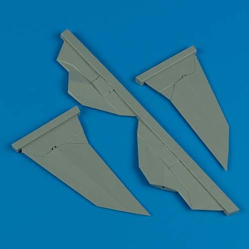 Additions (3D resin printing) 1/72 Lockheed F-117A Nighthawk v-tail (designed to be used with Hasegawa kits) 