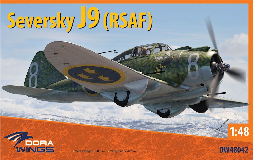 Model kit 1/48 Seversky J9 (RSAF) (Dora Wings)