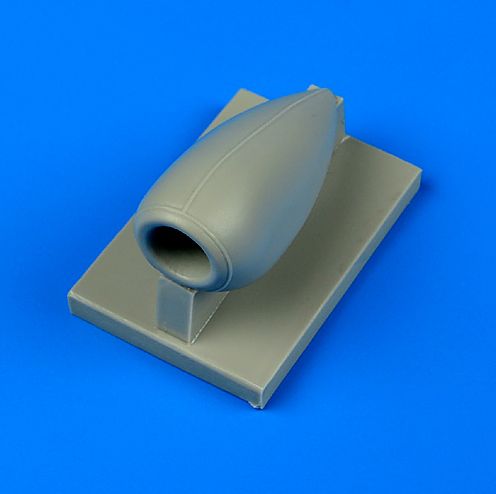 Additions (3D resin printing) 1/32 Focke-Wulf Fw-190D-9 air scoop designed to be used with Hasegawa and Hobby 2000 kits)