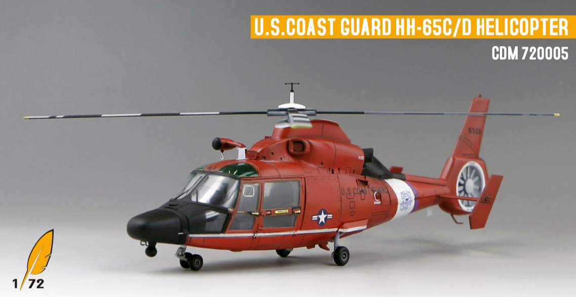 Model kit 1/72 HH/MH-65C/D for U.S.COASTGUARD (Dream Model) 