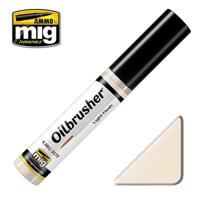 OILBRUSHER Light Flesh (10mL) (Ammo Mig)