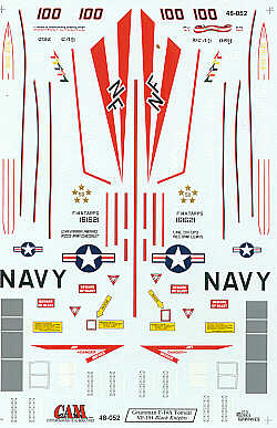Decal 1/48 Grumman F-14A Tomcat (1) (CAM)