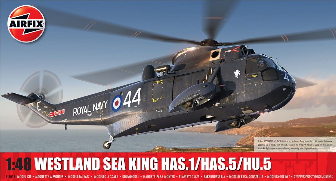 Model kit 1/48 Westland Sea King HAS.1/HAS.5/HU.5 (Airfix)