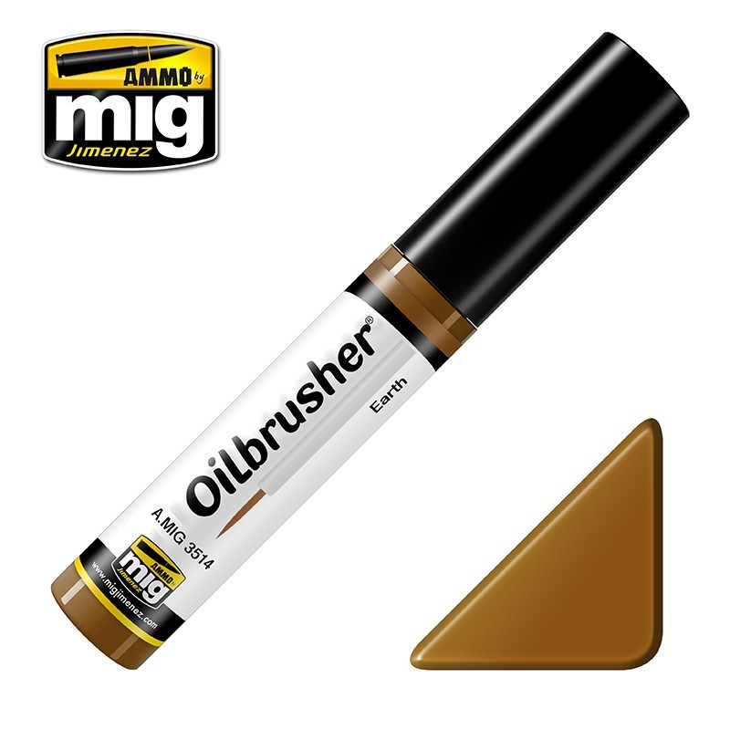 OILBRUSHER Earth (10mL) (Ammo Mig)