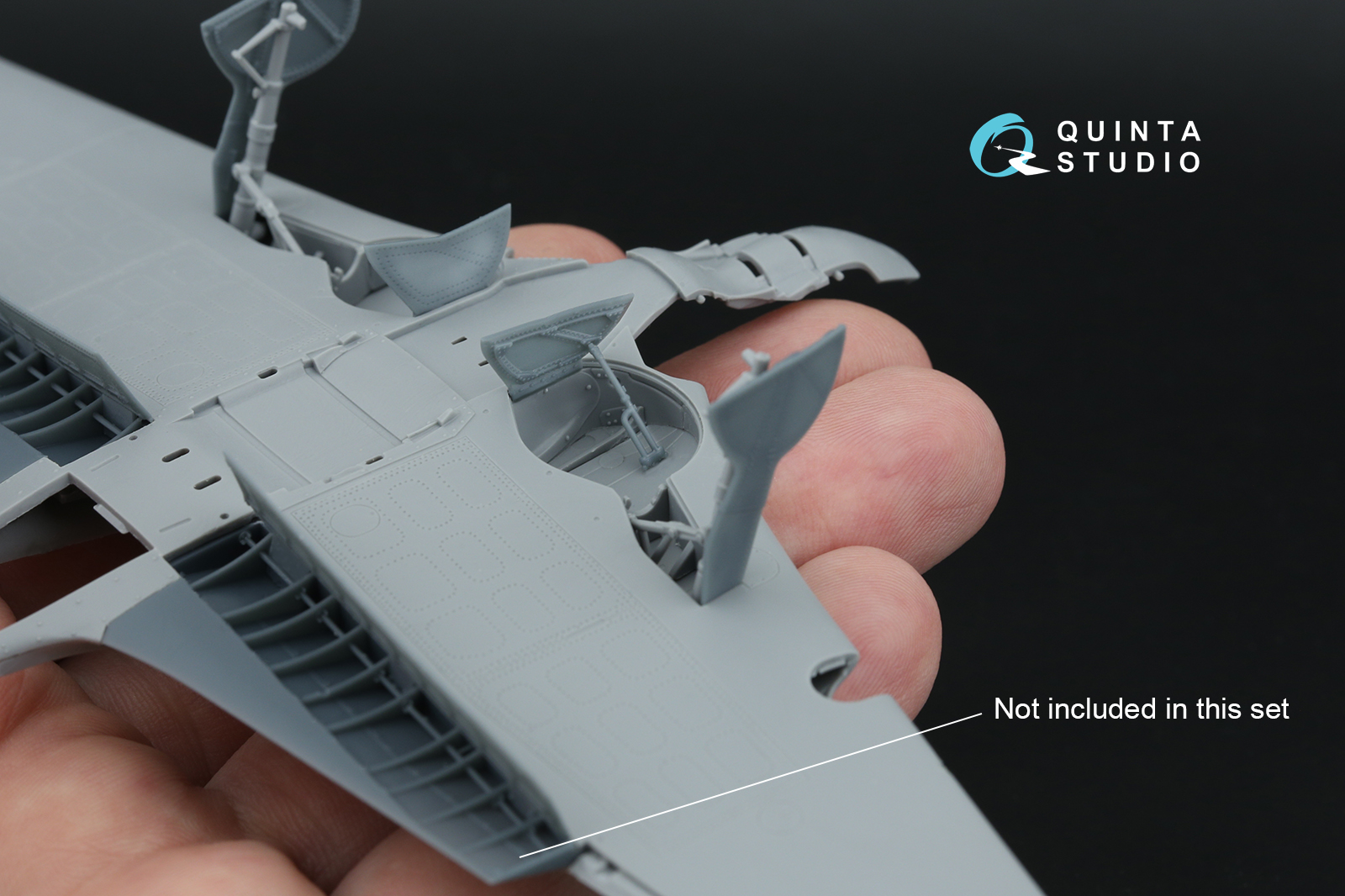 Yak-7B Undercarriage covers (Zvezda)