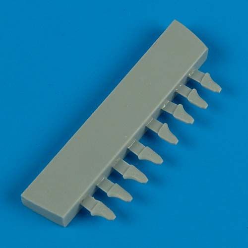 Additions (3D resin printing) 1/48 Mitsubishi F1M2 Pete wire covers (designed to be used with Hasegawa kits)