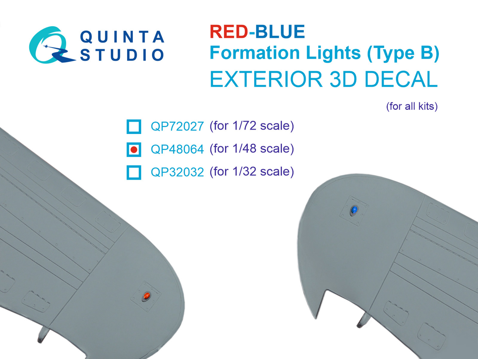 Red-Blue Formation Lights (Type B) (for all kits)