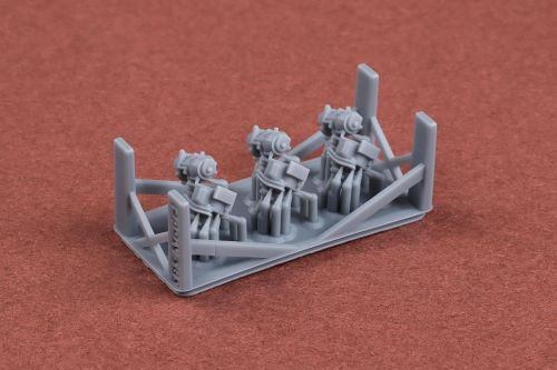 Additions (3D resin printing) 1/72 Norden Bombsight x 3 for US Bombers WWII Boeing B-17G etc