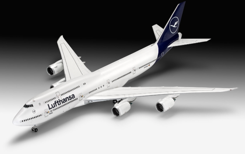 Model kit 1/144 Boeing 747-8 Lufthansa "New Livery" (Revell)