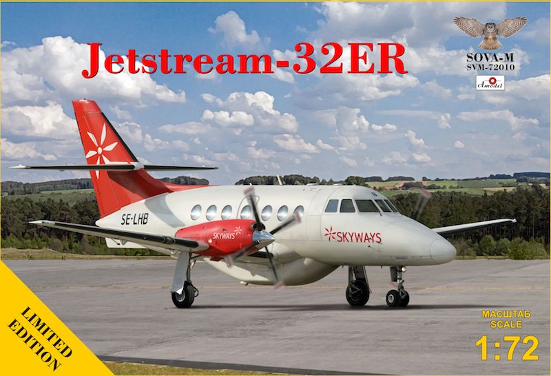 Model kit 1/72 Jetstream 32ER (Sova-M)