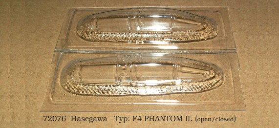 Vacu Canopy 1/72 F-4 Phantom II (HAS) (Rob Taurus)