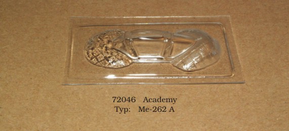 Vacu Canopy 1/72 Me-262 A (ACAD) (Rob Taurus)