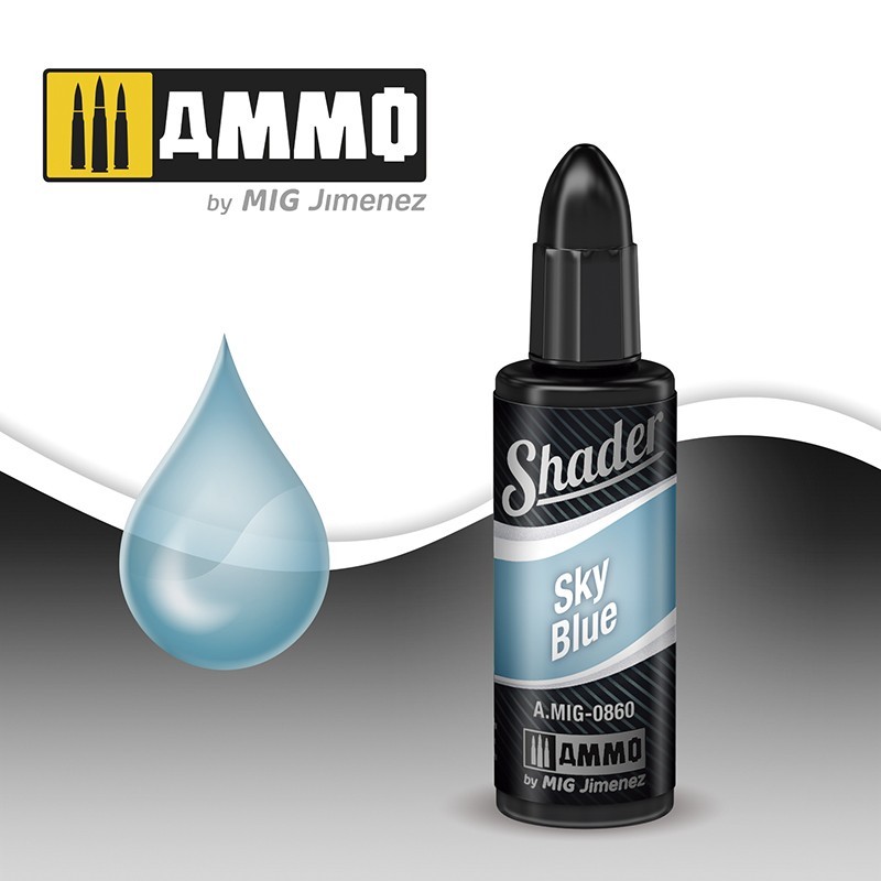 SHADER Sky Blue (10mL) (Ammo Mig)