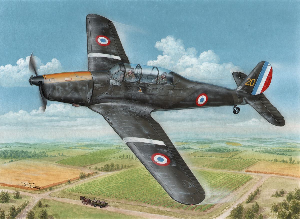 Model kit 1/72 Arado Ar-96B 'Captured & Post War' (4x camo) (Special Hobby)