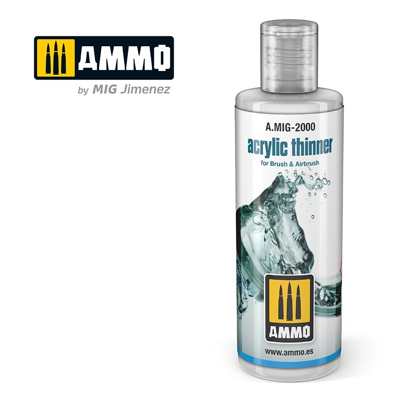 Acrylic Thinner (Ammo Mig) (60ml) 