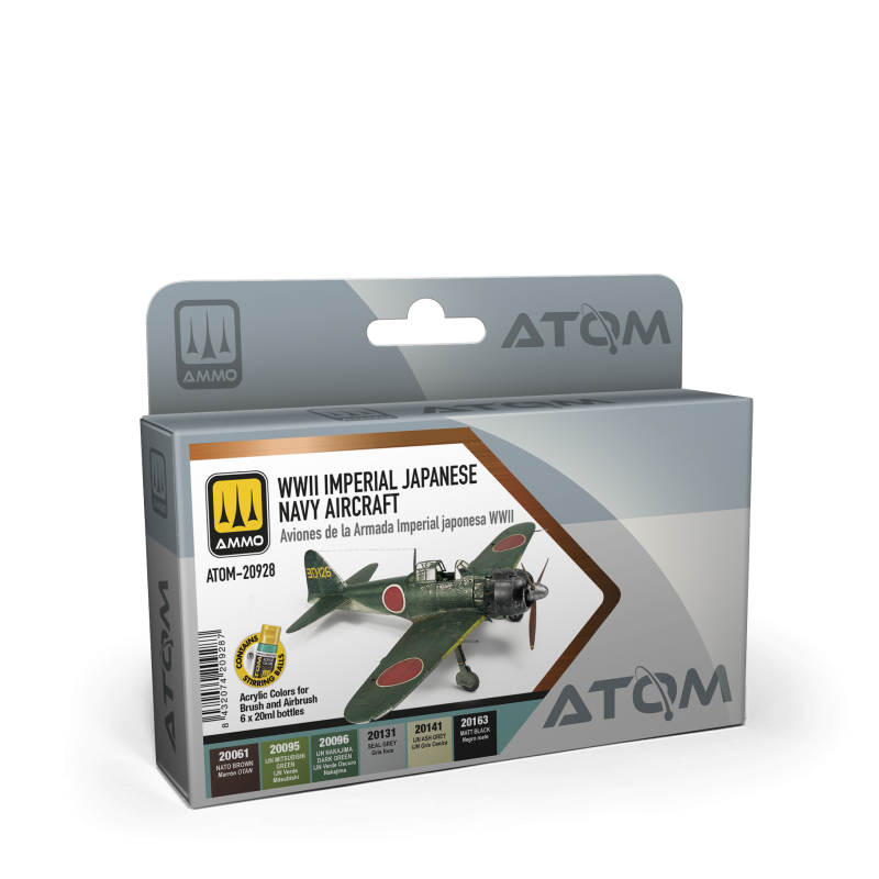 ATOM WWII Imperial Japanese Navy 20 ml x 6 (Ammo Mig)