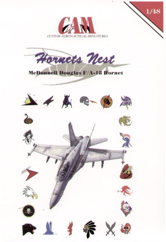 Decal 1/48 McDonnell-Douglas F/A-18C 164968 VFA-195 Dambusters NF/400 'Chippy Ho' (CAM)