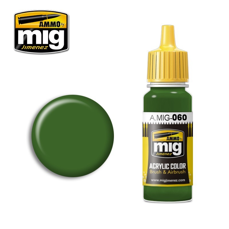 Acrylic paint PALE GREEN (Ammo Mig) (17ml) 