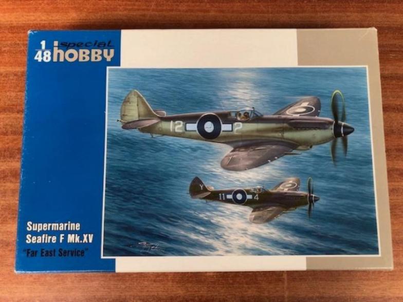 Model kit 1/48 Supermar.Seafire F Mk.XV 'Far East Service' (Special Hobby)