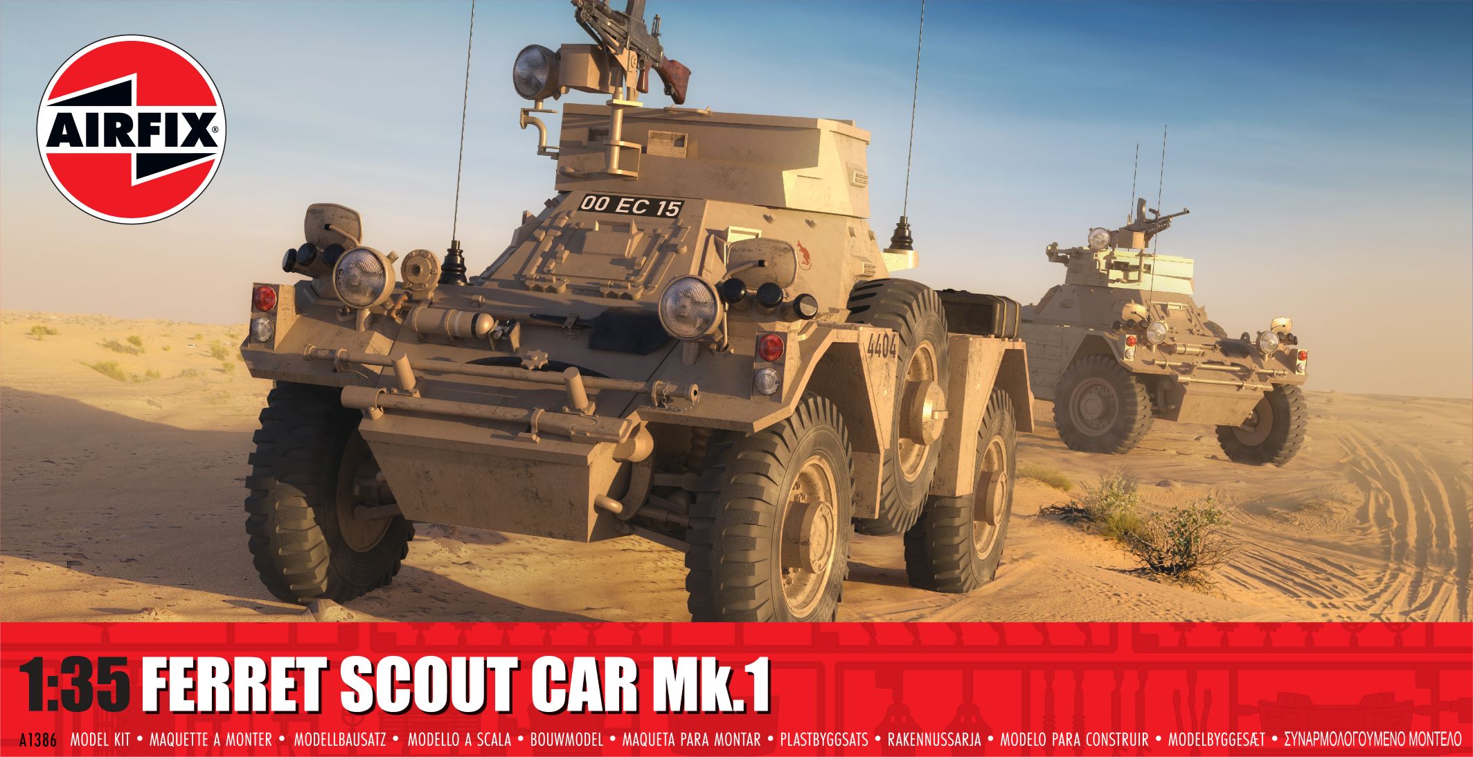 Model kit 1/35 Ferret Scout Car Mk.1 (Airfix)