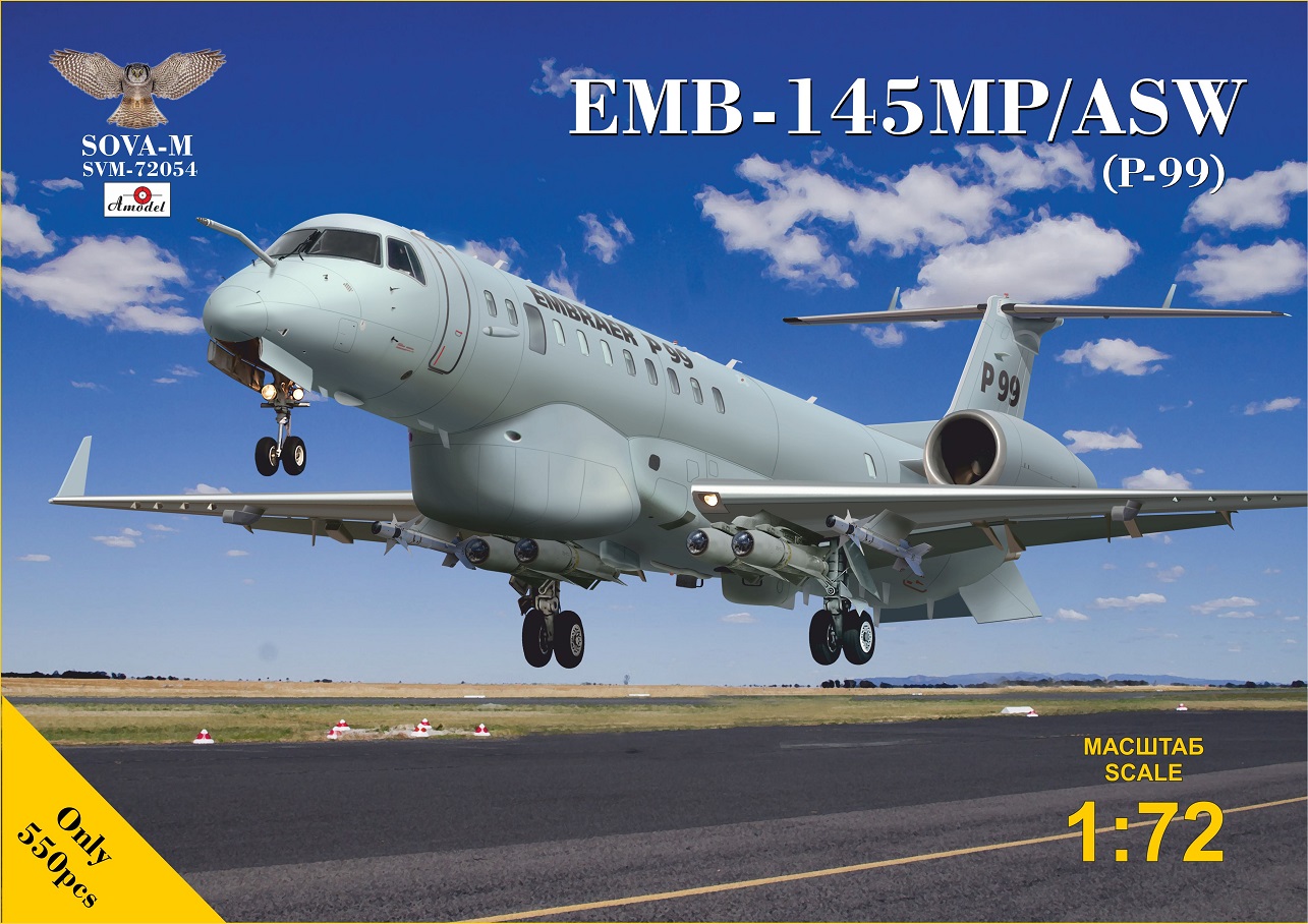 Model kit 1/72 EMB-145MP/ASW (P-99) Maritime patrol (Sova-M)
