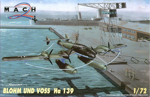 Model kit 1/72 Blohm-und-Voss HA-139 (Mach 2)