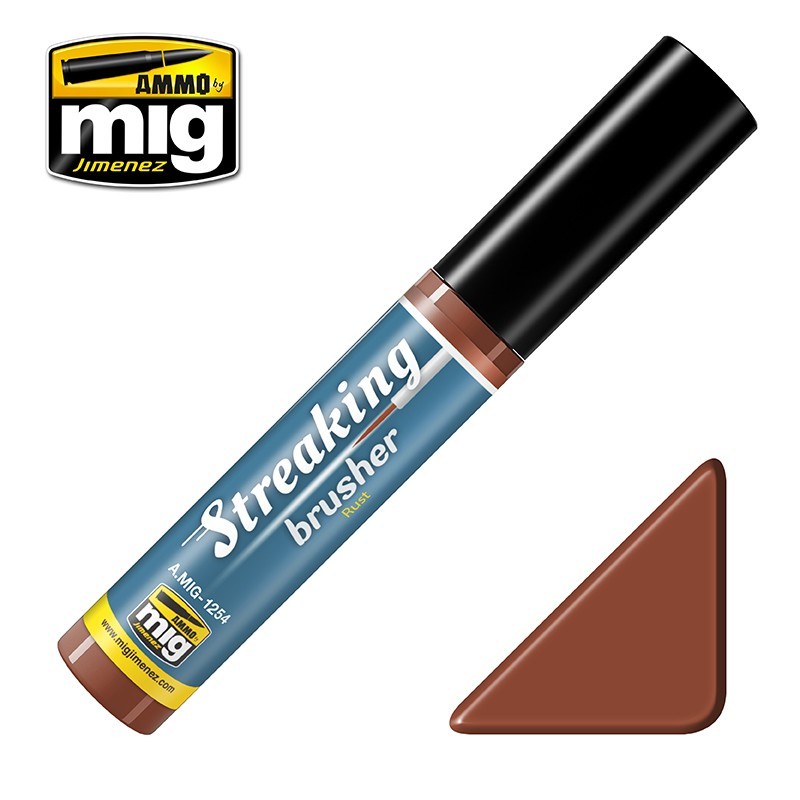 STREAKINGBRUSHER Rust (10mL) (Ammo Mig)